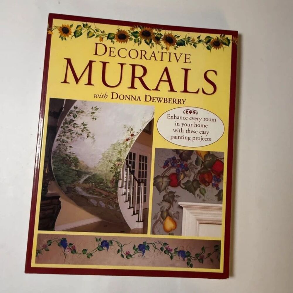 Decorative Murals with Donna Dewberry 1999 Painting Craft Book